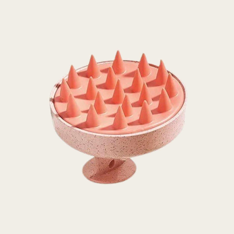 Brosse de Massage et Nettoyage – Détendez-vous et Prenez Soin de Vos Cheveux