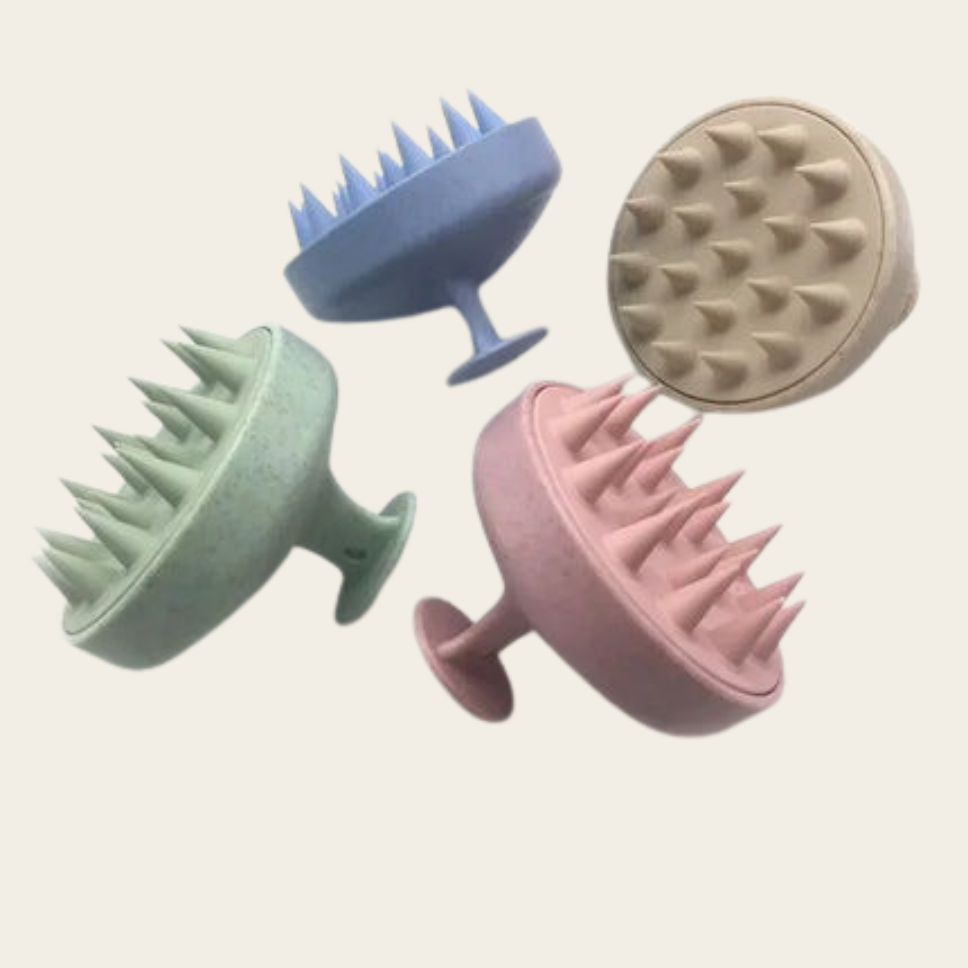 Brosse de Massage et Nettoyage – Détendez-vous et Prenez Soin de Vos Cheveux